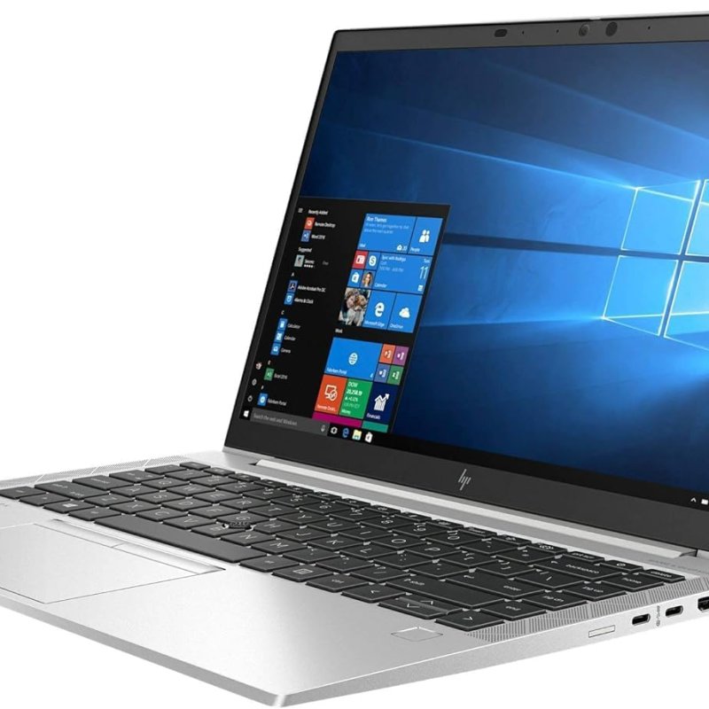 HP EliteBook 845 G7 Laptop Computer, 14" Full HD Display, AMD Ryzen 5 Pro 4650U, 8GB RAM, 256GB SSD, WiFi, Windows 11 Pro