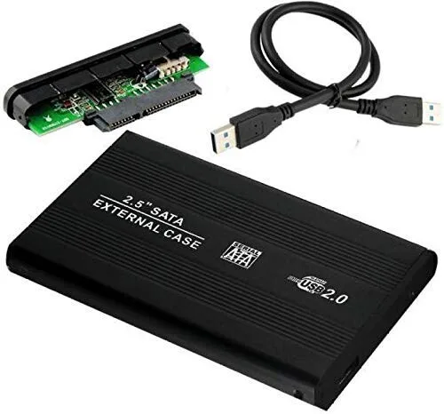 3.5"/2.5" Hard Drive Enclosure - USB, up to 20TB Supported