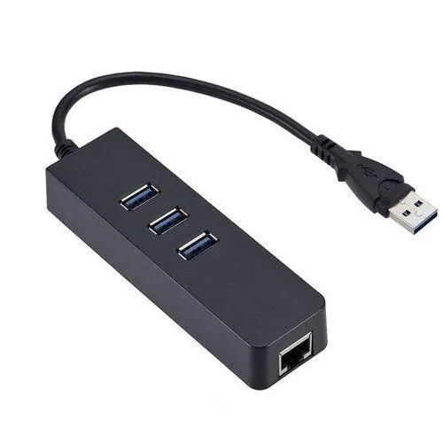3-Port USB 3.0 Hub with Gigabit Ethernet Adapter #2