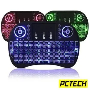 Backlit Mini Wireless Keyboard - Rechargeable view 3