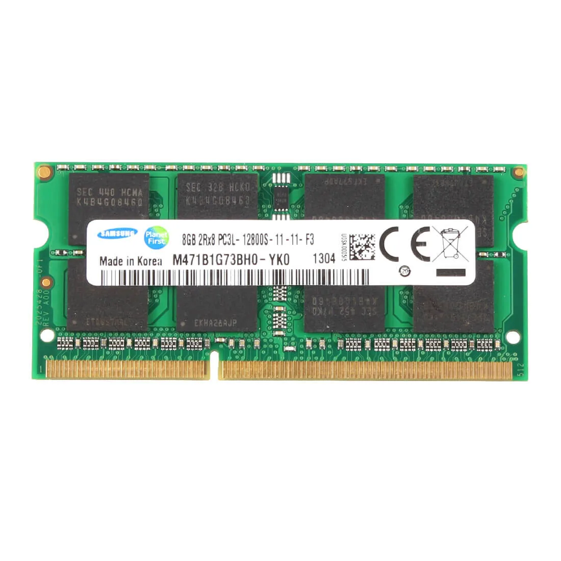 8GB 2Rx8 DDR3L 1600MHz - PC3L-12800S Laptop RAM