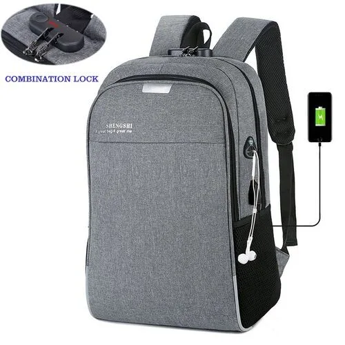 Anti-Theft Laptop Travel Backpack - 15.6"