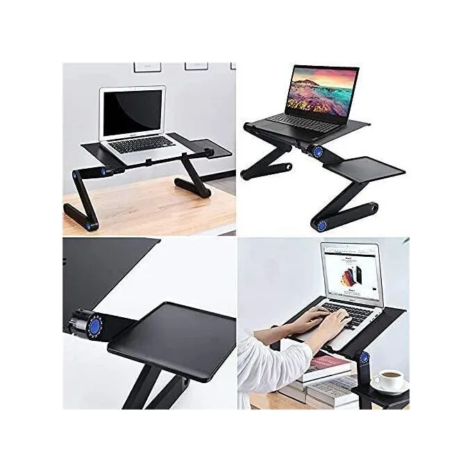 Adjustable Ergonomic Foldable Laptop Stand for Desk - up to 17"
