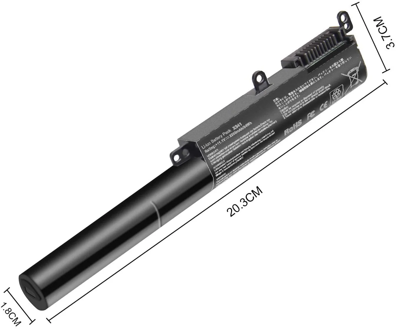 Asus Laptop Battery X541 X541S X541N X541Na X541U view 2