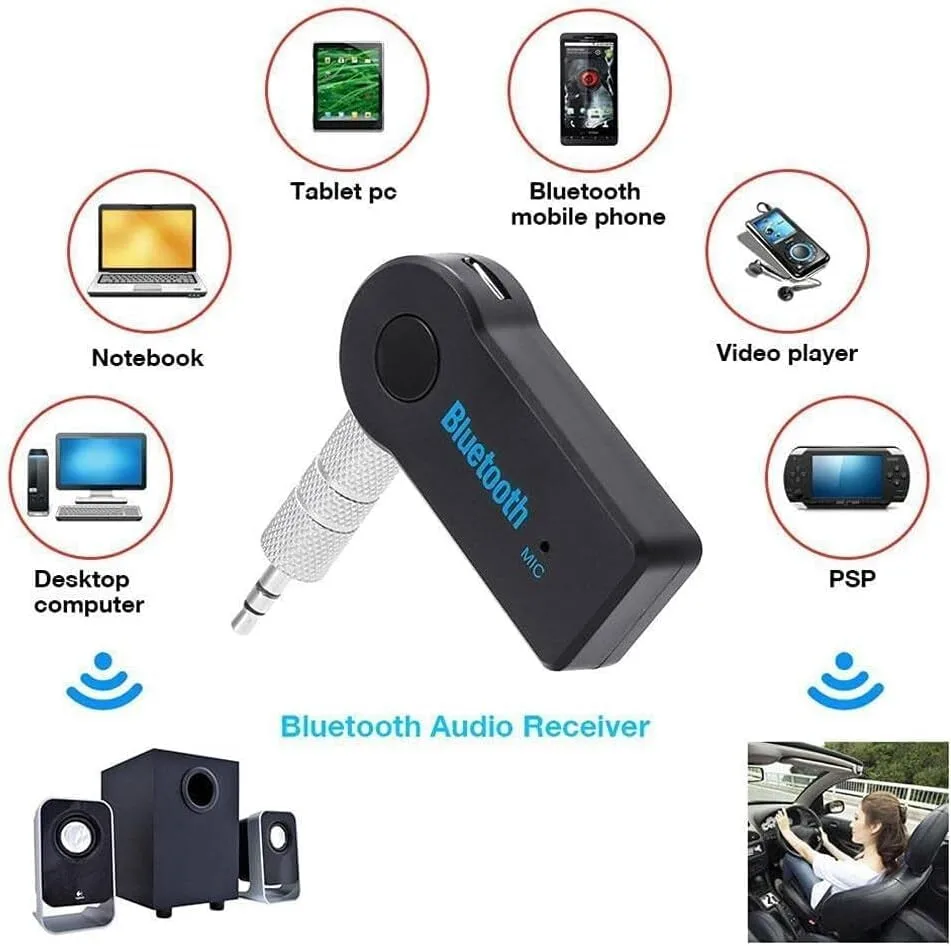 Bluetooth Car Adapter - Aux Audio Receiver view 2