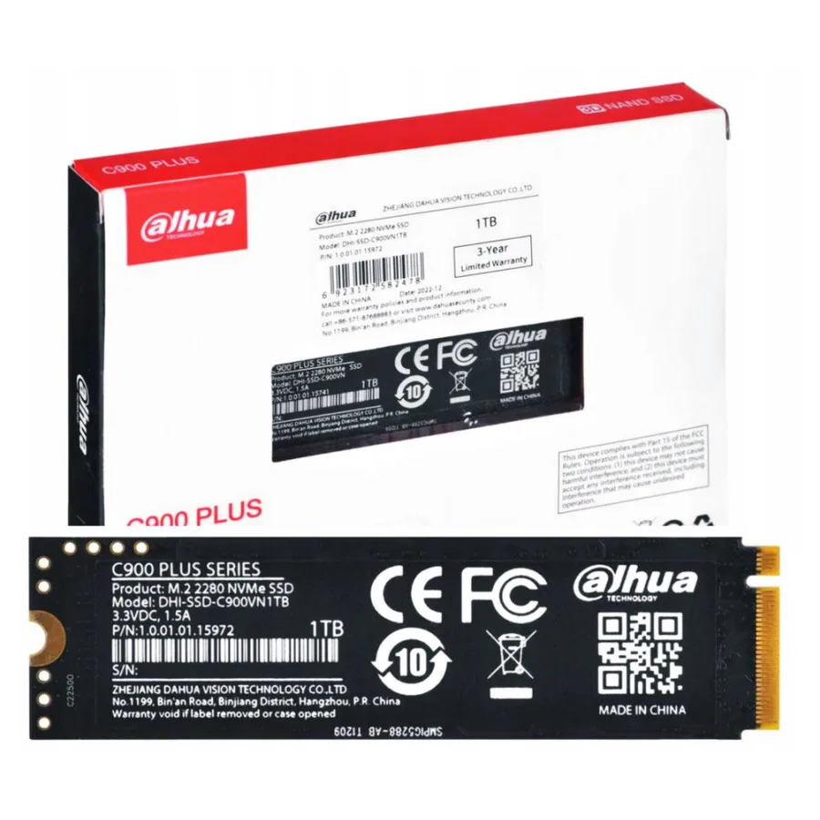 Dahua 1TB Internal SSD - M.2 PCIe Gen3x4 NVMe view 2