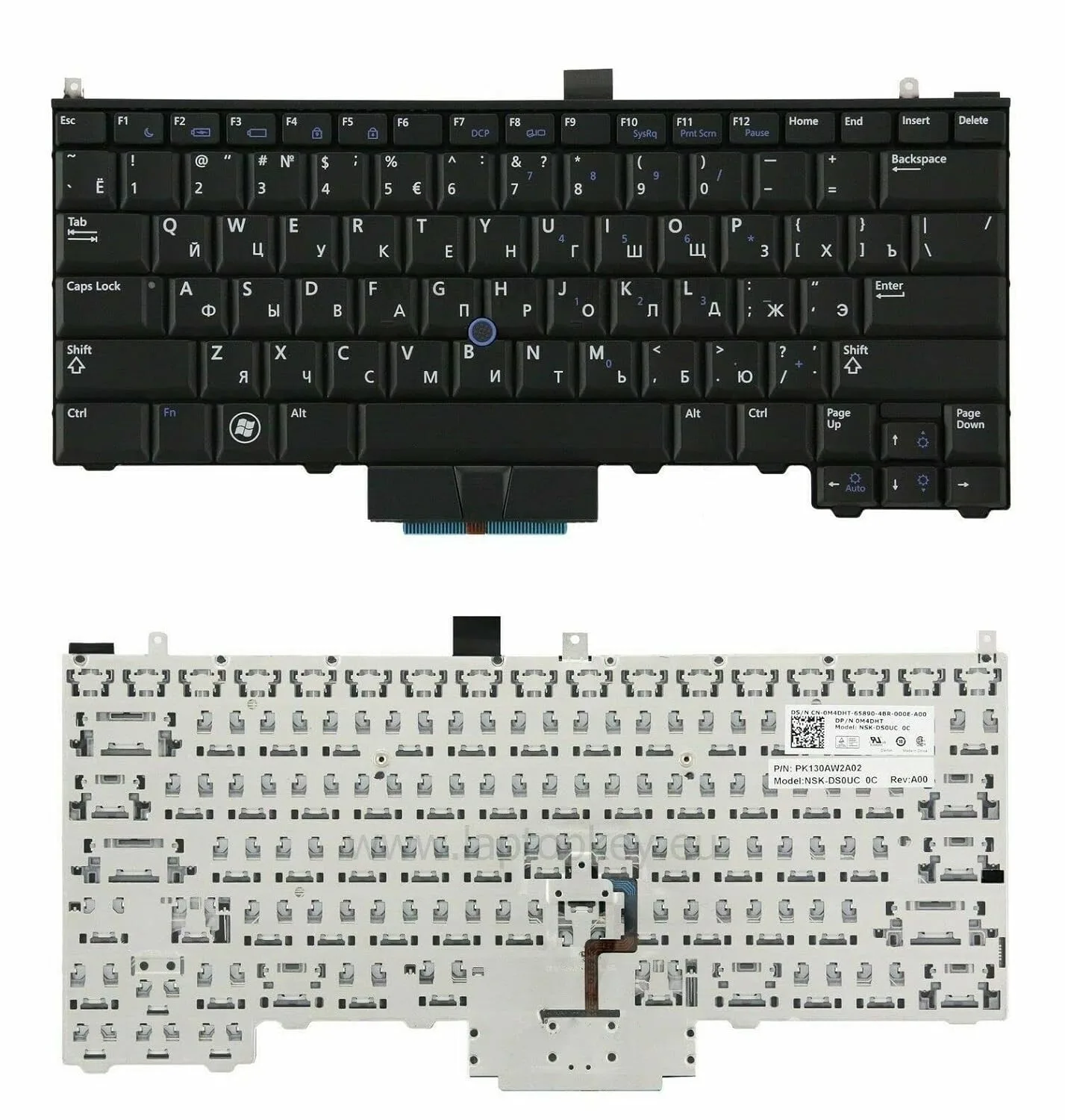 Replacement Laptop Keyboard for Dell Latitude E4300