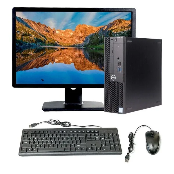 Dell OptiPlex 3010 Desktop + 22" Monitor - Core i5 3rd Gen / 4GB RAM / 250GB HDD