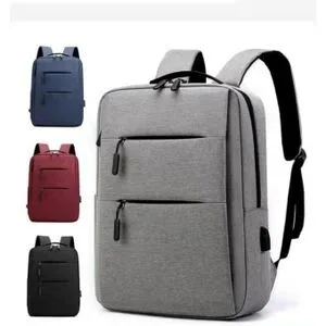 Durable Laptop Backpack with USB Charging Port - 15.6"
