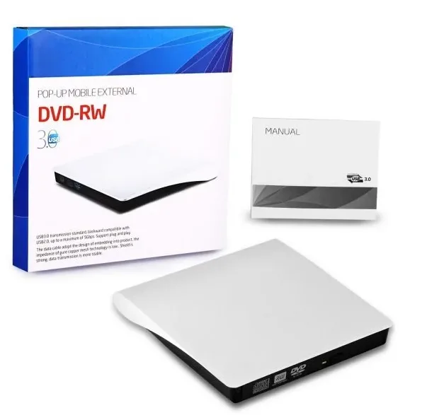 External DVD Writer - USB 3.0, Black