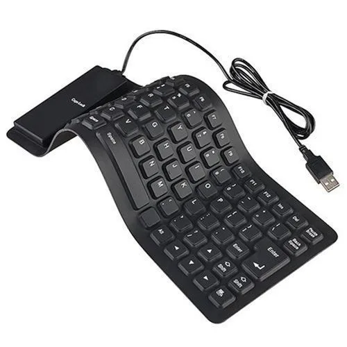 Flexible Foldable Keyboard - Ultra Slim view 2