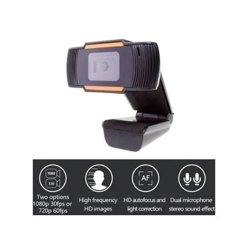 1080P HD USB Webcam - for PC, Mac, and Laptop view 2