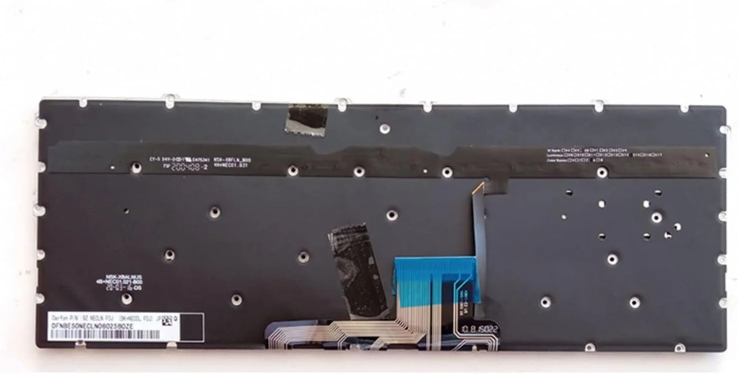 Replacement Laptop Keyboard for HP 13-4000 Backlit Silver Keyboard For view 1