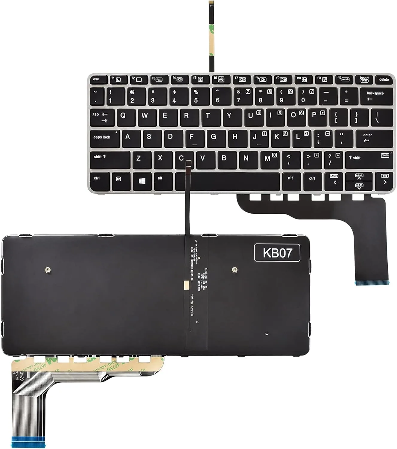 Replacement Laptop Keyboard for HP Elitebook 820 G3 Backlit