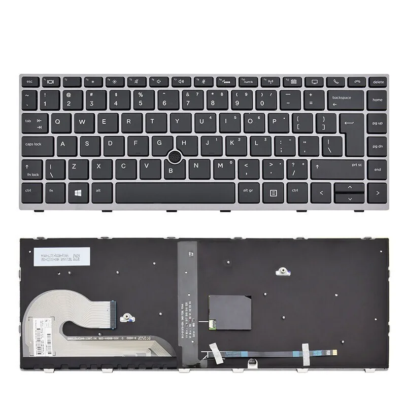 Replacement Laptop Keyboard for HP 830 G5 Backlight