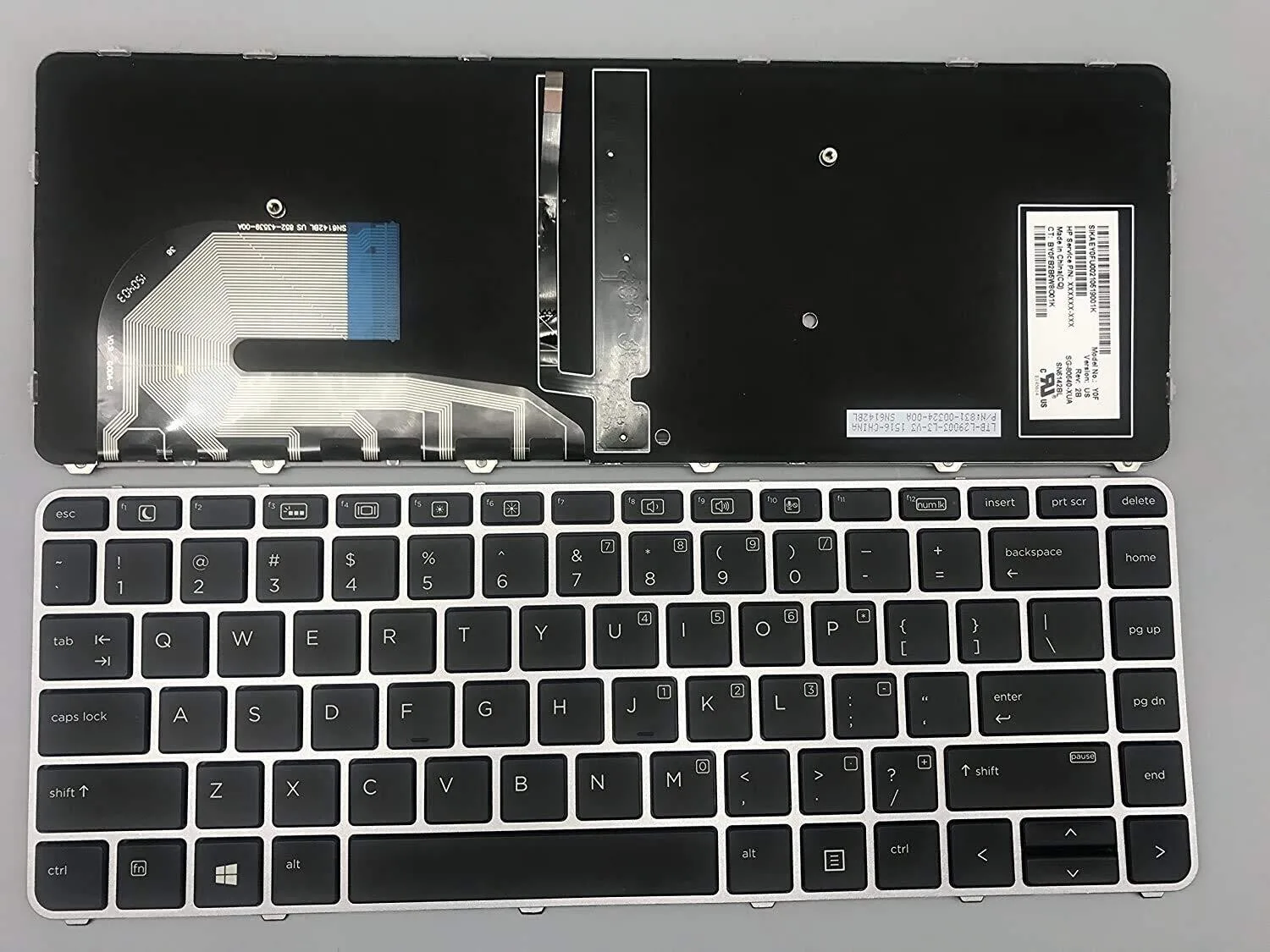 Replacement Laptop Keyboard for HP 840 G3 Backlight