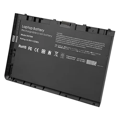 HP Laptop Battery Elitebook Folio 9470 9480-Black