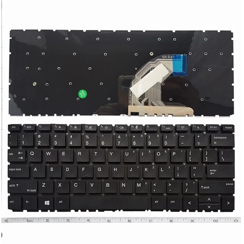 Replacement Laptop Keyboard for HP 435 G6 430 G7 430