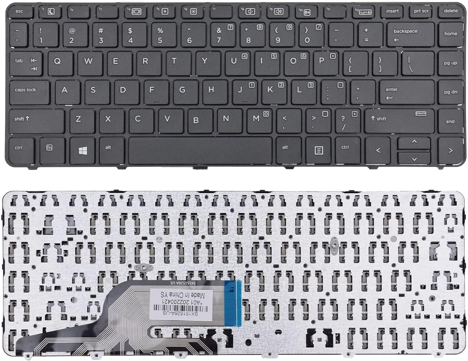Replacement Laptop Keyboard for HP Probook 430 G3 430 G4