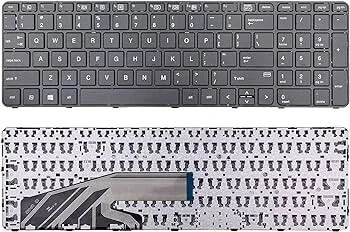 Replacement Laptop Keyboard for HP Probook 450 G3 / 455 view 2