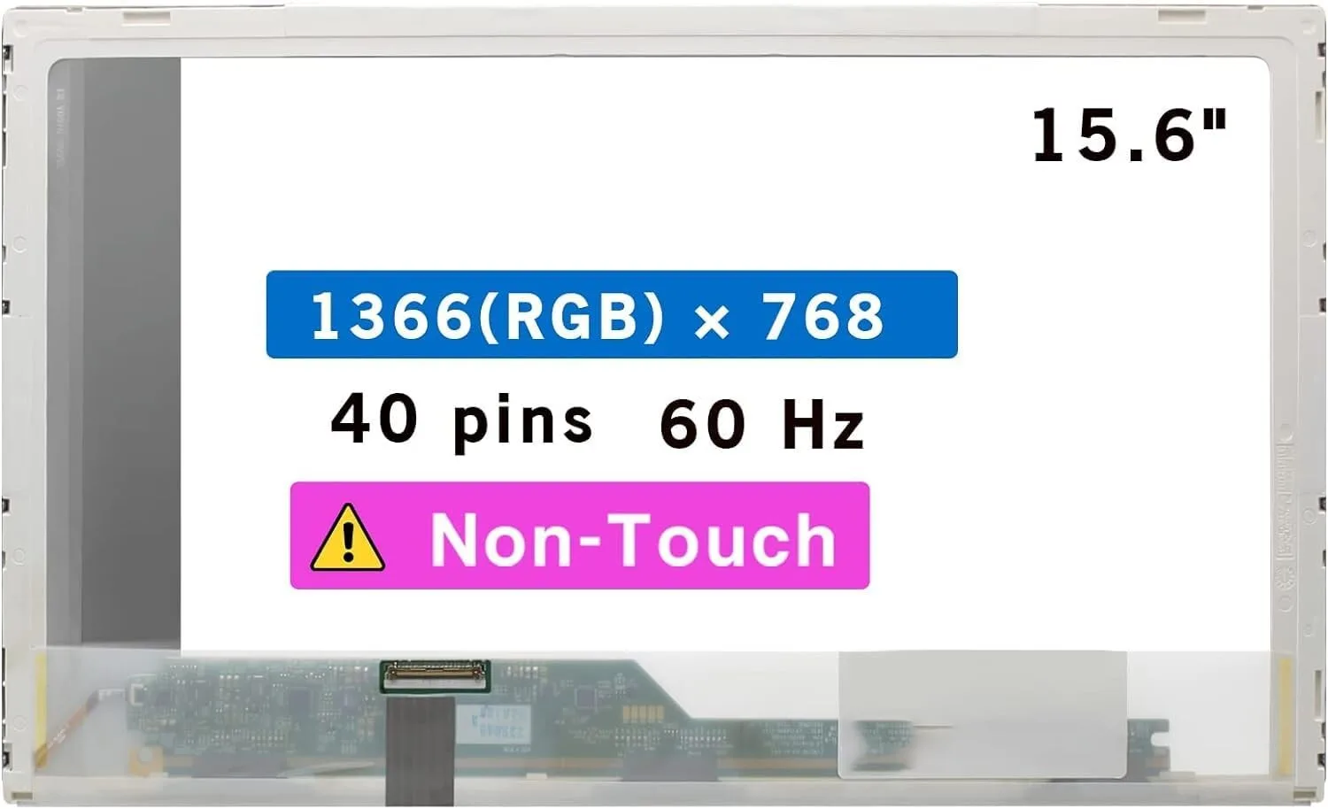 HP ProBook 4530S Replacement LCD Screen - 15.6"