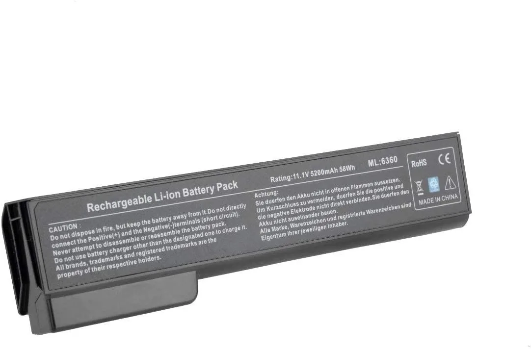 HP Laptop Battery Probook 6360B - 6460B -