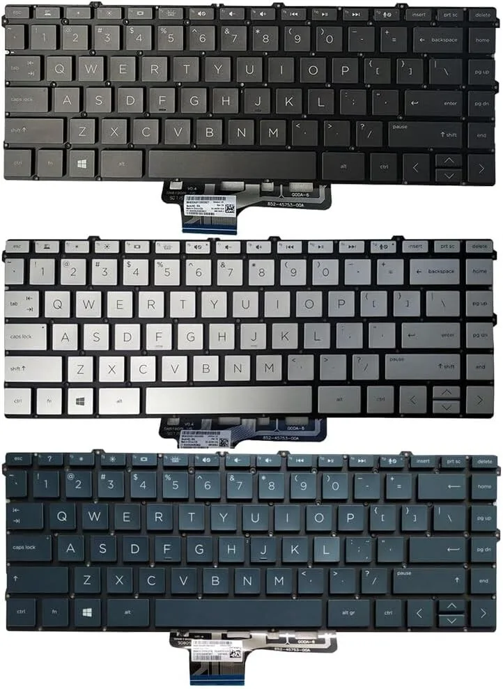 Replacement Laptop Keyboard for HP Spectre X360 13-W 13-W010Ca 13-Ac