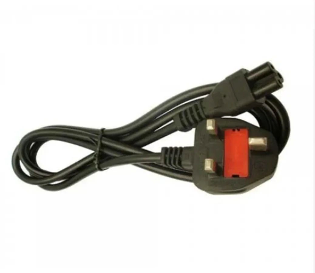3-Pin UK Power Cord Cable - 1.8m view 1