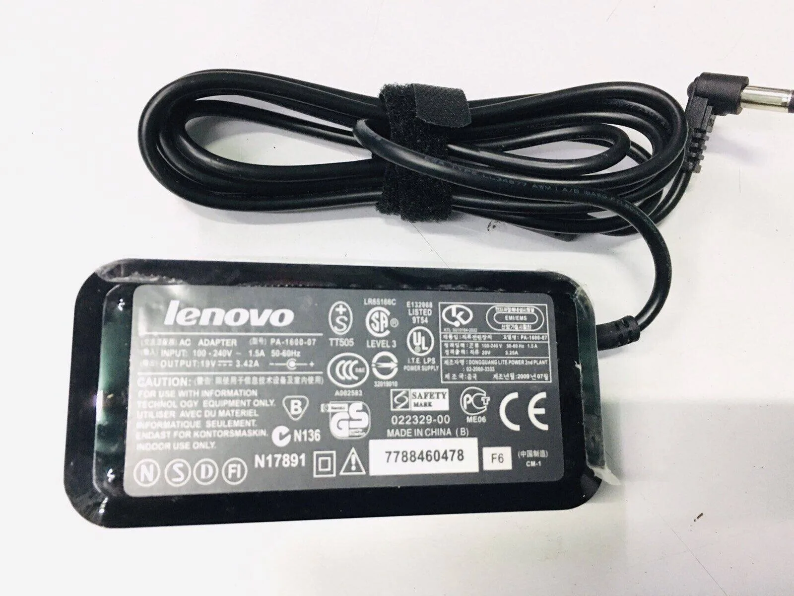 Lenovo Laptop Charger