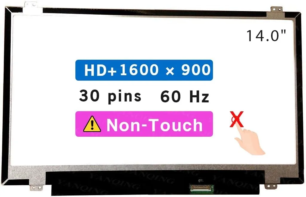 Lenovo ThinkPad T440p Series Replacement LCD Screen - 14"