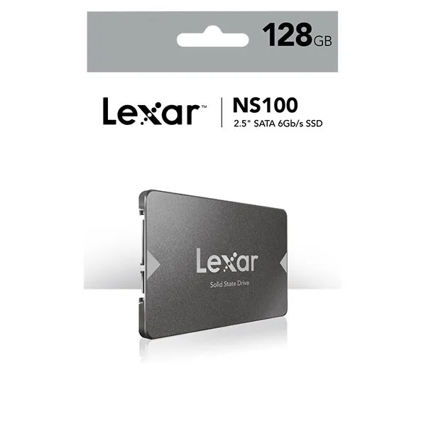 Lexar NS100 128GB SATA SSD - 2.5-inch