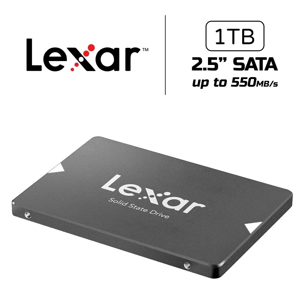 Lexar NS100 1TB SATA SSD - 2.5-inch (LNS100-1TRB)