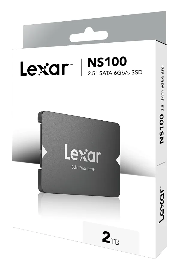 Lexar NS100 2TB SATA SSD - 2.5-inch (LNS100-2TRB)