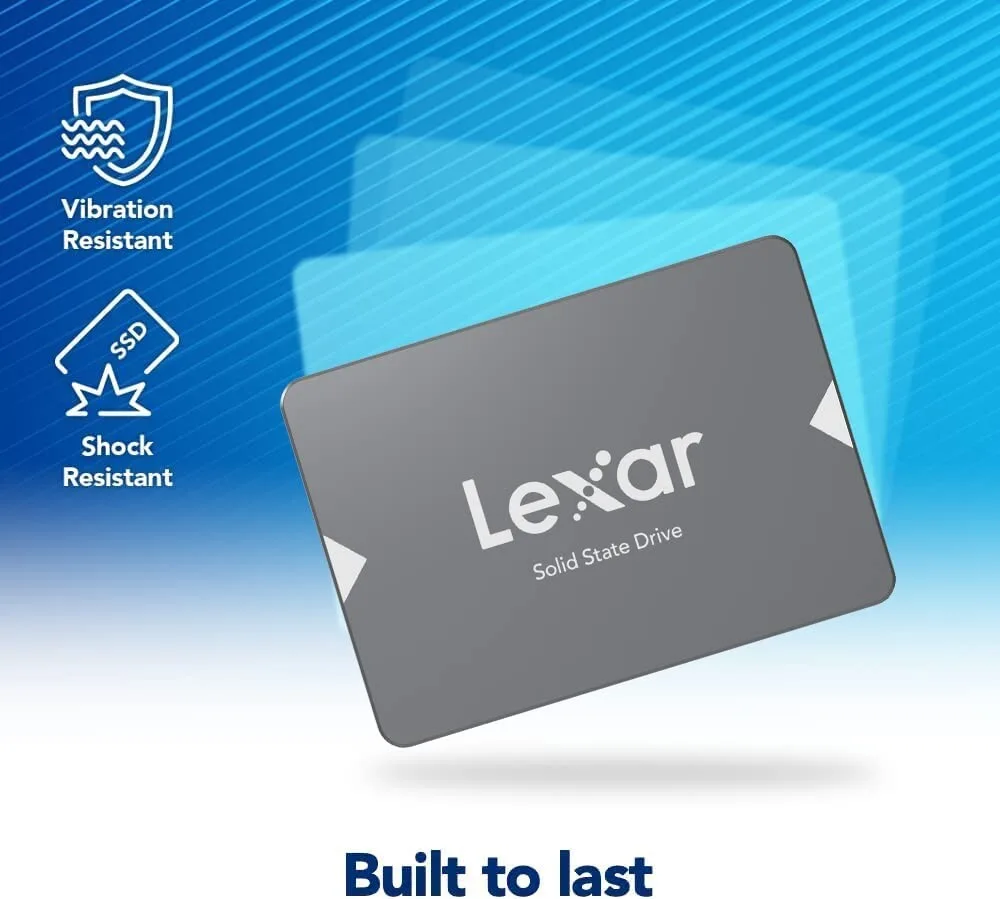 Lexar NS100 2TB SATA SSD - 2.5-inch (LNS100-2TRB) view 1