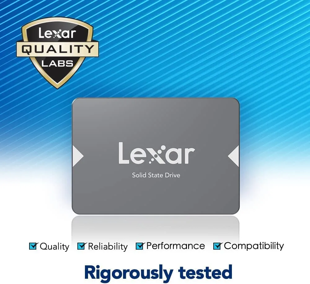 Lexar NS100 2TB SATA SSD - 2.5-inch (LNS100-2TRB) view 2