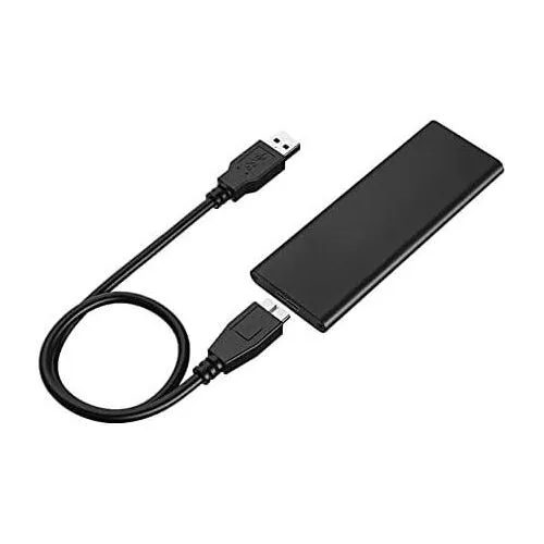 M.2 NVMe/SATA SSD Enclosure - USB 3.1 Gen2 view 1