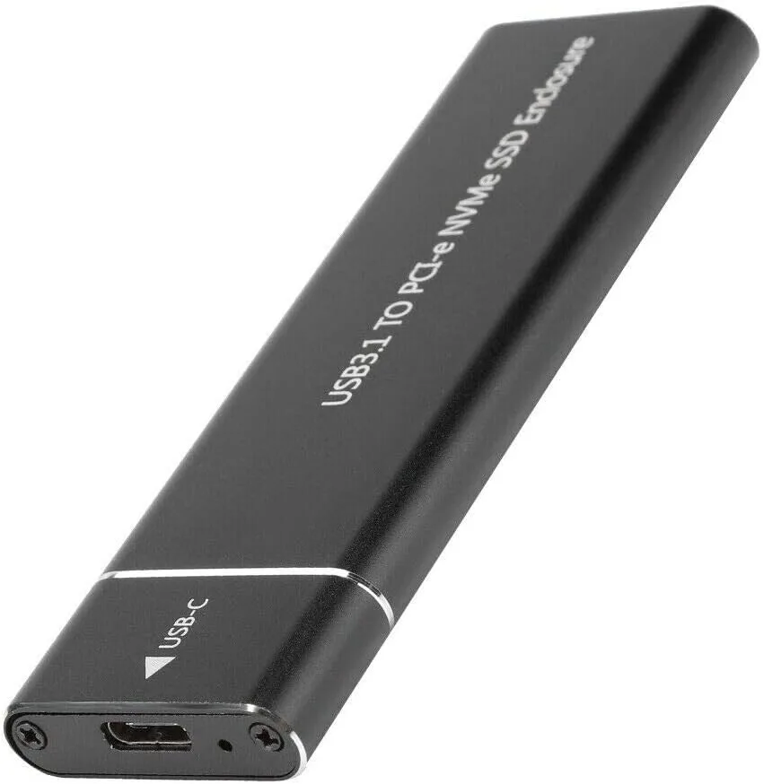 M.2 SSD Enclosure - USB-C, NVMe Only (title references NGFF support that the spec sheet denies) view 1