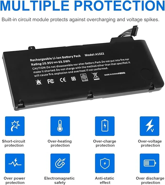 Apple Laptop Battery Generic For Macbook Pro