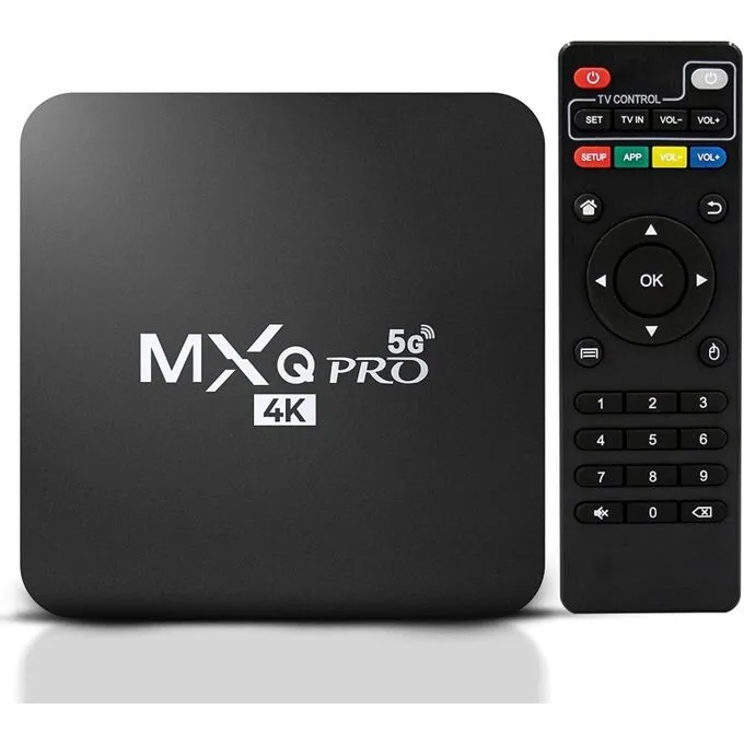 MXQ Pro 4K Android TV Box - 8GB RAM/128GB, 5G WiFi view 2