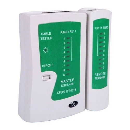 Network Cable Tester - RJ45/RJ11/RJ12, Cat5/Cat6