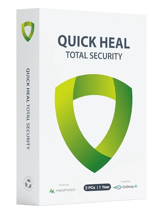 Quick Heal Antivirus - 2 Users