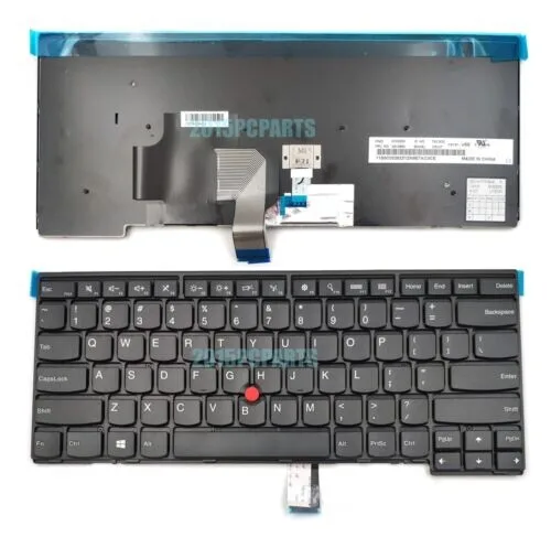 Replacement Laptop Keyboard for Lenovo E440 T440 T450 T460