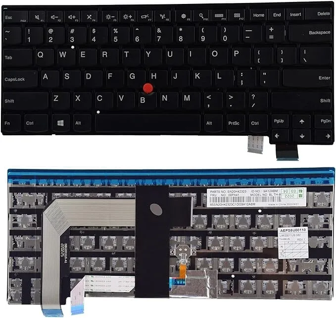 Replacement Laptop Keyboard for Lenovo Compatible With Thinkpad T460S T470S