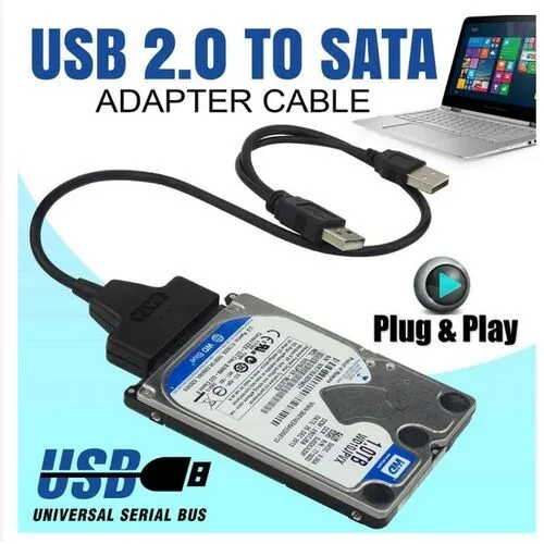 USB 2.0 to SATA Cable - for 2.5" Drives