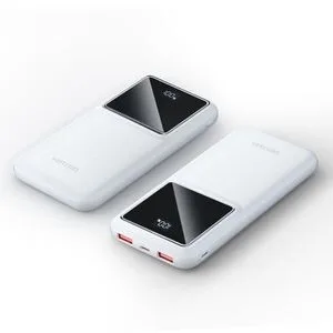 Vention 10,000mAh Power Bank - White view 1