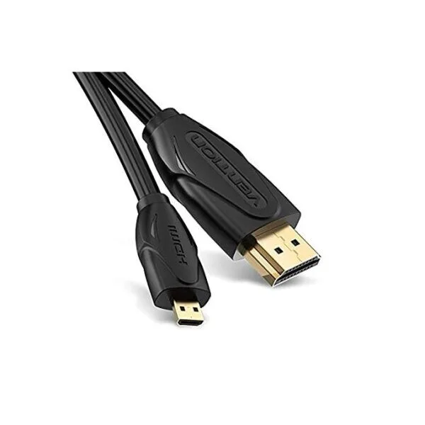 Vention Mini HDMI to Standard HDMI Cable - 2M, Black