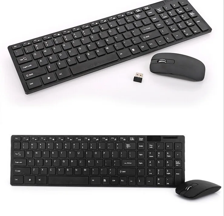 Wireless Keyboard and Mouse Combo Set - 10M Range